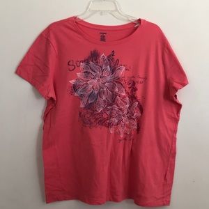 Salmon color T-shirt